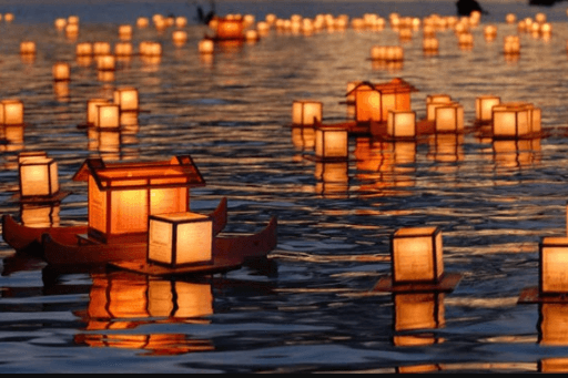 Lễ hội đèn hoa đăng thật lãng mạn và thú vị ở Tokyo vào cuối tháng 7