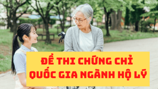 Đề thi chứng chỉ quốc gia ngành Hộ Lý (kaigo)