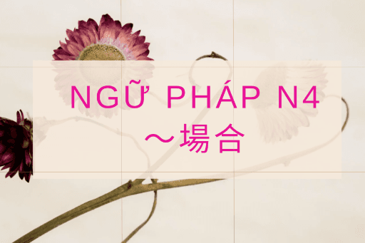 [Ngữ pháp N4] ～ 場合は